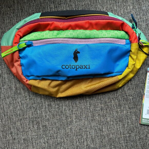 Marsupio Cotopaxi Kapai 3L Multicolor - Tessuto Nylon Riciclato, Tasca Imbottita, Design Unico E Colorato - Foto 7